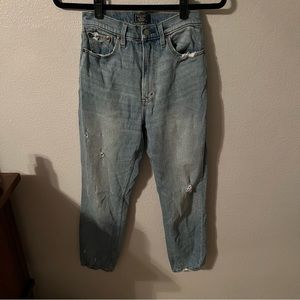Abercrombie Ultra High Rise Mom Jean